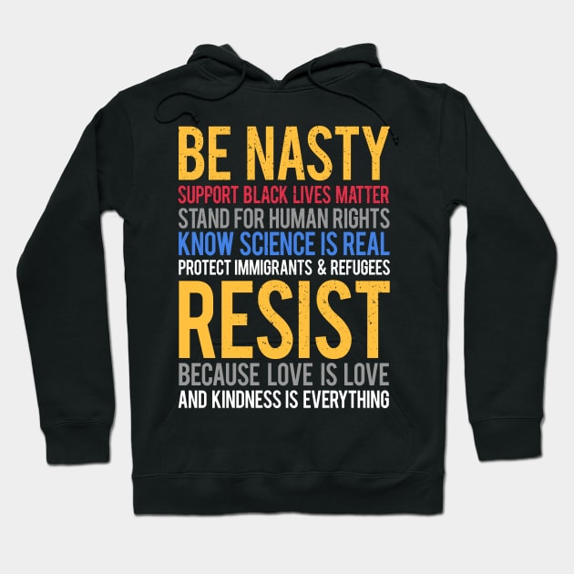 'Protect Immigrants & Refugees' Anti-Trump Protest Gift Hoodie by ourwackyhome